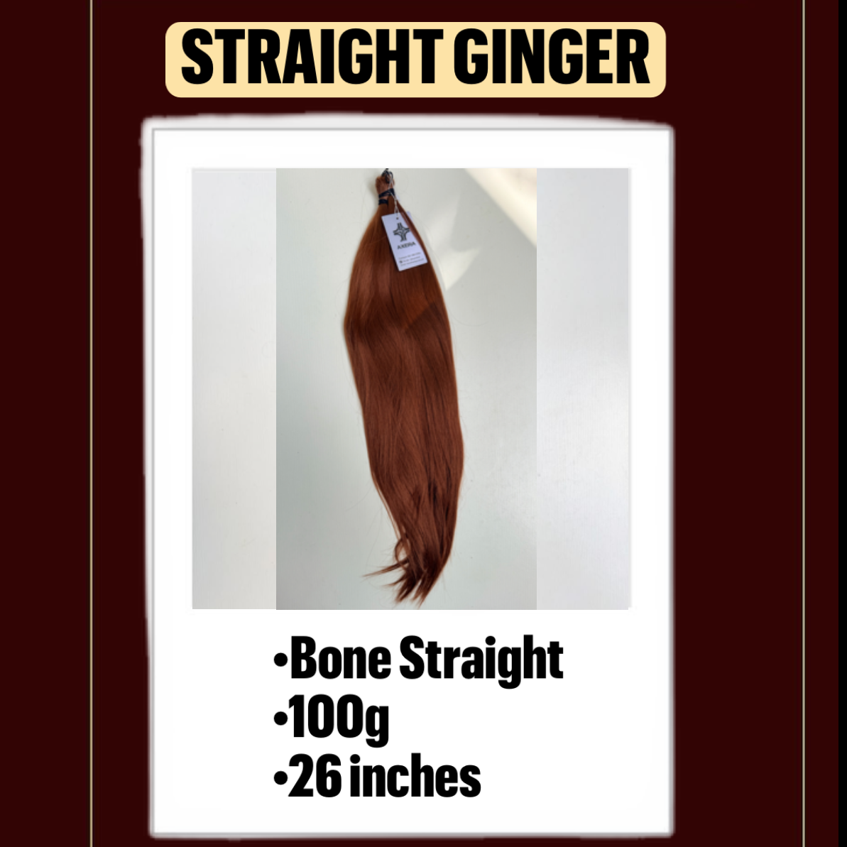 Straight Ginger